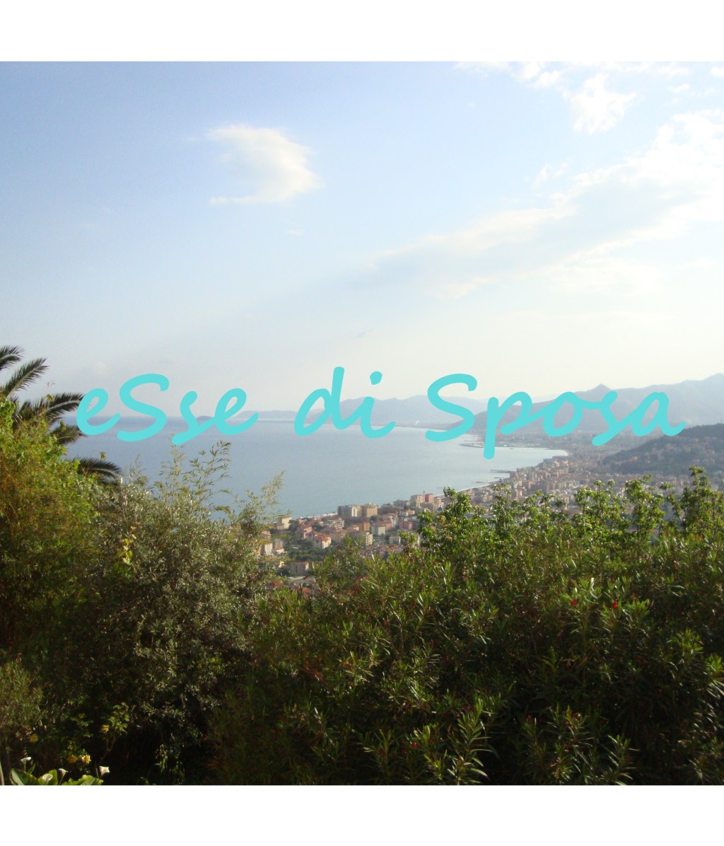 Verezzi - Vista sul golfo della riviera di Ponente