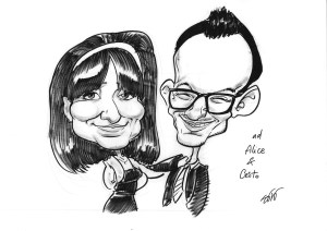 Andrea Sbrogiò caricaturista