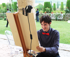 Andrea Sbrogiò caricaturista