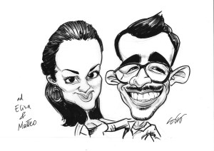 Andrea Sbrogiò caricaturista