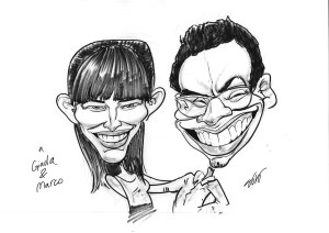 Andrea Sbrogiò caricaturista