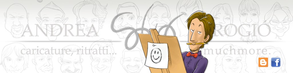 Andrea Sbrogiò caricaturista