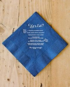 Menù speciali - foto via mariageetrobe.fr