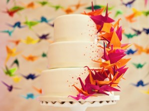 Origami Wedding - foto via soglosweddings.com