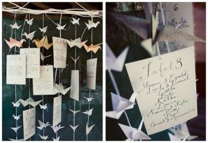 Origami Wedding - foto via vitadicoppia.blogosfere.it