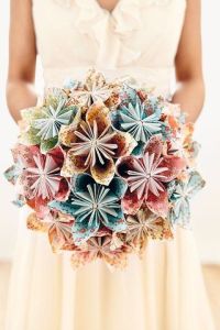 Origami Wedding - foto via weddingluxury.it