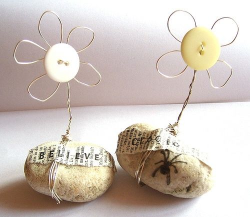 Sassi decorati - foto via www.donnaclick.it 