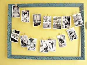 Cornice fai da te - foto via designmag.it