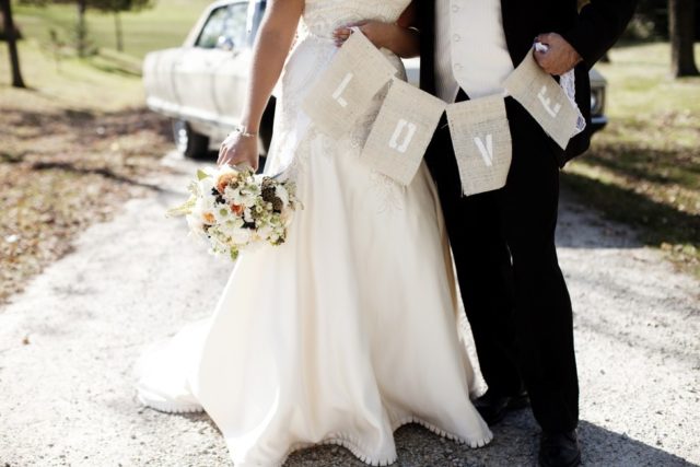 Decorare con frasi - foto via www.sposamania.it