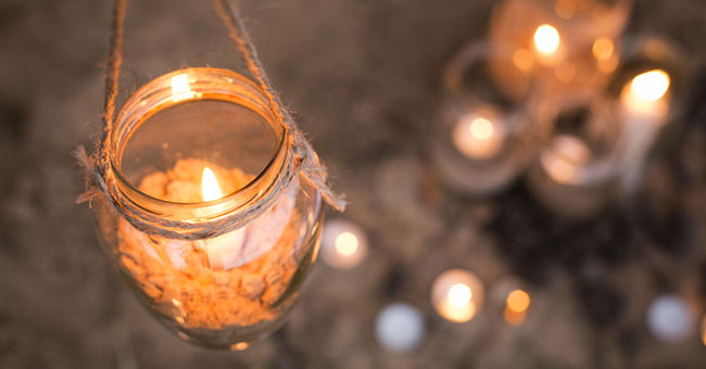 Lanterne fai da te - foto via www.greenstyle.it