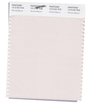 ALMOST MAUVE PANTONE - foto via pantone.com