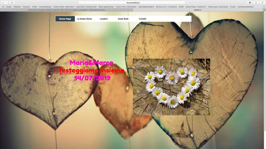 Wedding site - foto via foryourwedding