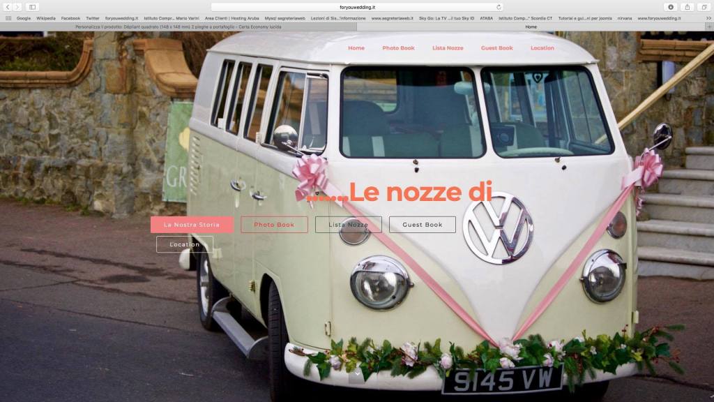 Wedding site - foto via foryourwedding