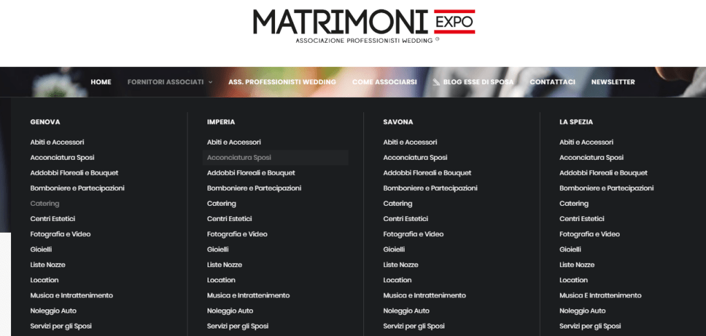 Matrimoniexpo Ass. Professionisti Wedding - foto via matrimoniexpo.it
