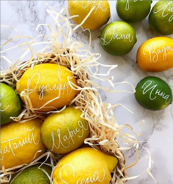 wedding lettering essedisposa - foto via sposimagazine.it